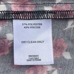 Something Navy  Revolve Women Satin Black Red Floral Wrap Dress Sz M Photo 11