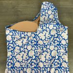 J.Crew x SZ Blockprints Ruched One Shoulder Swimsuit in Nila Print Sz.16 NWT Photo 9