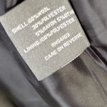 Kenneth Cole Reaction Black Trench Coat Size 12 Photo 6