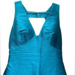 BCBGMAXAZRIA BCBG Women’s Tiered Blue Ballgown Size 2 Photo 2