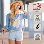 Small RFID Crossbody Bags for Women, Anti Theft Travel Small Sling Bag RFID Bloc Photo 1