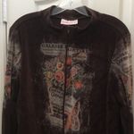 FINAL MARKDOWN Ladies’ Confetti Velour Track Jacket (Bust 43”) Size undefined Photo 1