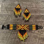 Handcrafted Beaded Jewelry Set Photo 1