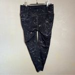 Athleta Marble Velocity Stash Pocket 7/8 Leggings Small Photo 4