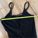 Topshop Black Lattice Front Romper 6 Photo 4