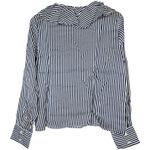 J.Crew  Goldie top in striped satin in Dark Evening S NWT‎ Photo 1