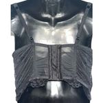 Victoria's Secret Very Sexy Shine Strap Black Lace Demi Bustier 36C Push Up Photo 1