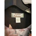 Tommy Bahama  Silk Floral Two Piece Skirt Set‎ Black Red Medium Women's Photo 1