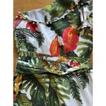 Farm Rio ‎ Mixed Flowery Madi Colorful Ruffle One Shoulder Slip Dress Size Med Photo 11