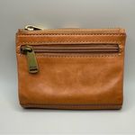 Fossil A Very Rare HTF Vintage Floral Print Leather HTF  Zip Wallet Photo 1