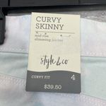 Style & Co  Pastel Tie-Dye Curvy Skinny Jeans Photo 3