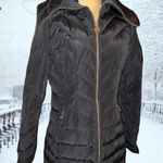 Michael Kors black chevron style puffer coat! Not included in sale!!! Photo 4