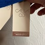 Calia by Carrie Calia Lustralux T-Back Bra size XS in blue Photo 4