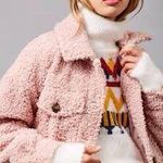 Forever 21 Pink Premium Boucle Knit Jacket Photo 3