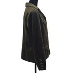 JOH Vintage Double Breasted Velveteen Blazer Jacket Green‎ Size Small Green Photo 3