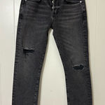 Citizens of Humanity  Emerson Jeans Black Faded Distressed – Size 26 Photo 0