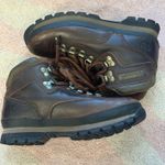 Timberland  Vintage 90s Euro Hiker Brown Leather Boots Gorpcore Crunchy Granola Photo 4