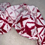 Raisin's NWT Dharma Red & White Tie-dye Ruffle Bikini Top Photo 4