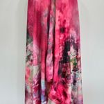 A.Helm Flowy Magenta Classic Hamptons Hi Lo Asymmetric Hem Satin Halter Dress Size undefined Photo 4