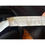 ZARA Women's Long Sleeve Black Satin Twist Front Top Size S Photo 5