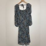 ASTR  The Label Salinas Black Floral Long Sleeve Midi Dress Small $139 Photo 8