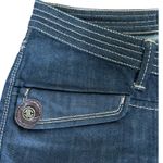 Roberto Cavalli Low Rise Straight Slim Leg Jeans Dark Wash Flap Pocket 27x34 Photo 2