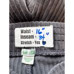 Aerie  Corduroy‎ Flare Leggings Pants Womens Large Regular Gray Casual Stretch Photo 2