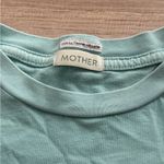 Mother Boxy Goddie Goodie Pocket Tee Ranch Dressing Blue Photo 2
