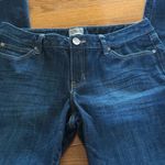 Gap  1969 Vintage Curvy Flare Wide Leg Dark Wash Blue Denim Jeans Size 29R Photo 2