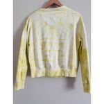 Pilcro Anthropologie  Yellow Tie Dye Elayna Sweater Size Small Photo 2