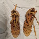 Antonio Melani  Braided Strap Sandals.Tan Color.Size: 8M Photo 0