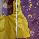 Mustard Yellow Sports Bra Orange Photo 3