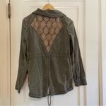 Anthropologie Hei Hei () Ravenna lace back utility jacket Photo 7