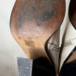 Topshop  Hadria Leather Cream Western Ankle Boots Pointed Toe Buckle Straps 39 Photo 7