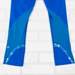 Lululemon  Blue Athletic Yoga Pants Size 2 Activewear Cropped Leggings Photo 5