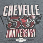 GM Chevrolet  Shirt Size XL Chevrolet Chevelle 50th Anniversary American Muscle Graphic Print Unisex Photo 3