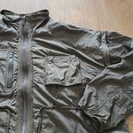 FP Free People Movement Womens‎ sz Small Cropped Jacket Detachable Sleeves Green Photo 3