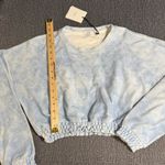 ONIA  Brushed Back Terry Crew Neck Sweatshirt Photo 10