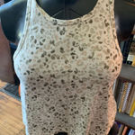 Z Supply  cheetah print high neck S cropped top Photo 0