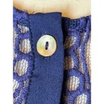 Jen's Pirate Booty Free People Dress Women Small Purple Crochet Lace El Sol Mini Photo 8