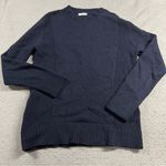 Reiss  Navy Blue wool & Alpaca Blend Crewneck Sweater Size Small EUC Photo 0