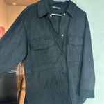 ZARA Velvet overshirt  Photo 0
