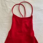 by the way. Solene Backless Mini Dress in Red Photo 4
