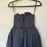 House Of CB  contessa Black Strapless Satin Corset Midi‎ Dress NWOT Size XS Photo 8