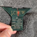 J.Crew navy nylon jacket with gray fleece lining Photo 9