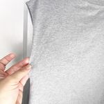 ZARA HARVARD Spellout College University Muscle Tank Gray Size 8 Cut Off Style Photo 6