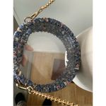Retro clutch clear crossbody purse Blue Photo 4