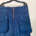EB Denim Skirt Smoke Modular Denim Cargo Low Photo 4