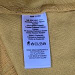 Current Air Anthropologie LA Yellow Crisscross Tank Top Sleeveless Textured XS Photo 3