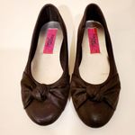 Rachel Shoes Black Shimmer Bow Toe Rosana Flats Size undefined Photo 1
